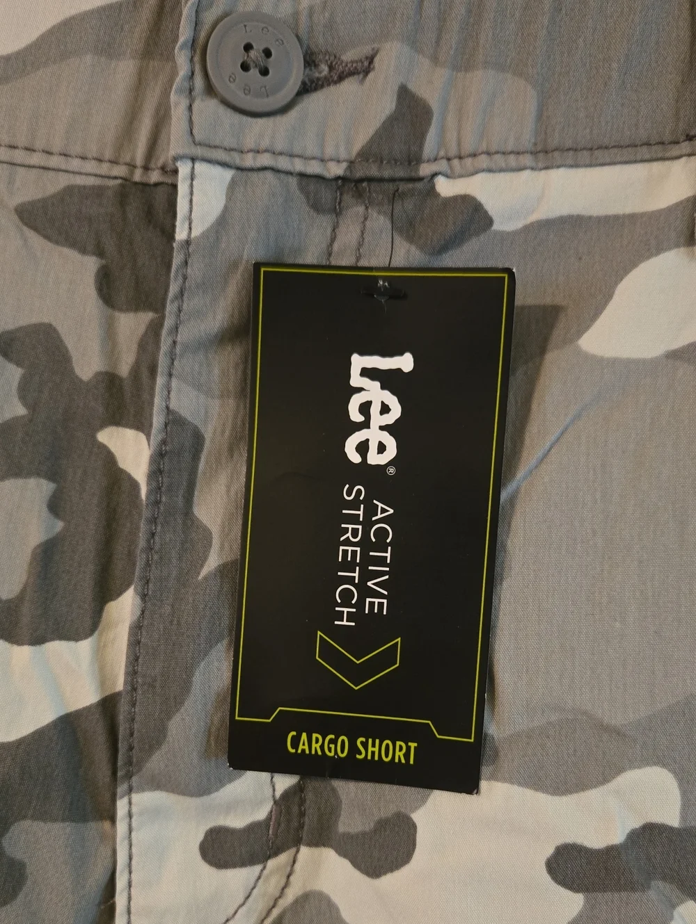 Lee Active Stretch Camo Cargo Shorts